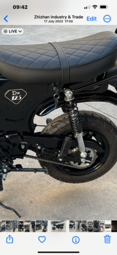 New design dx  Chain guard in  Black 